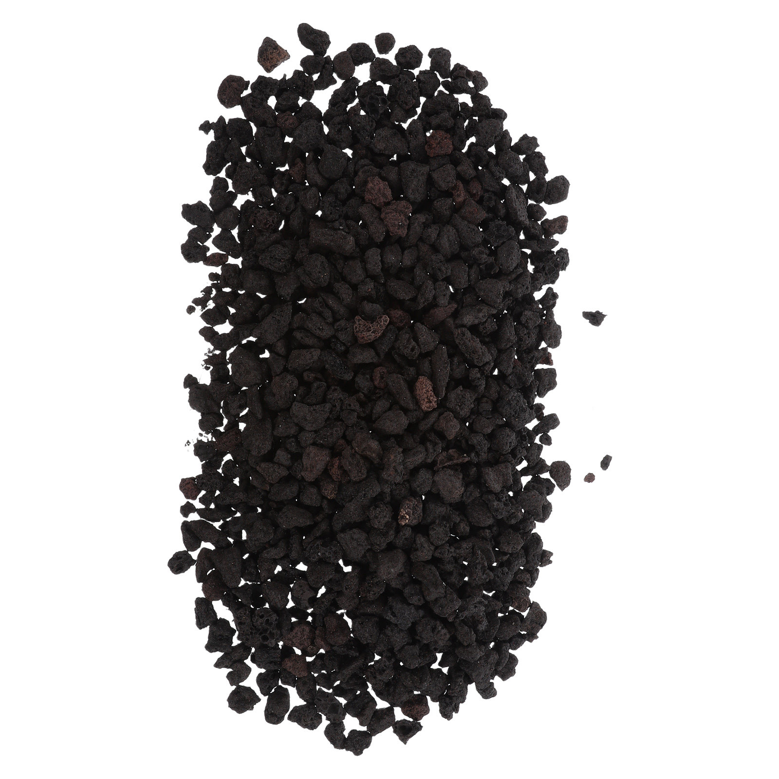 Aquarium Planted Aquarium - 1Pack Black Volcanic Rock 2.2lbs Natural