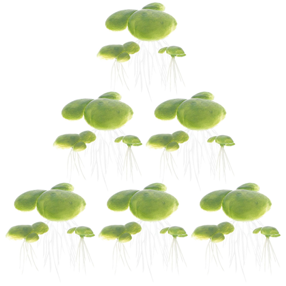 Planted Aquarium For Beginners - Artificial Duckweed Aquarium Plants Realistic Floating