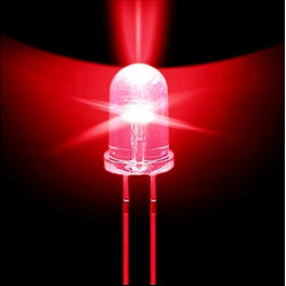 Ludwigia Super Red - 100 Chiếc WAVGAT 5Mm Tròn Đỏ