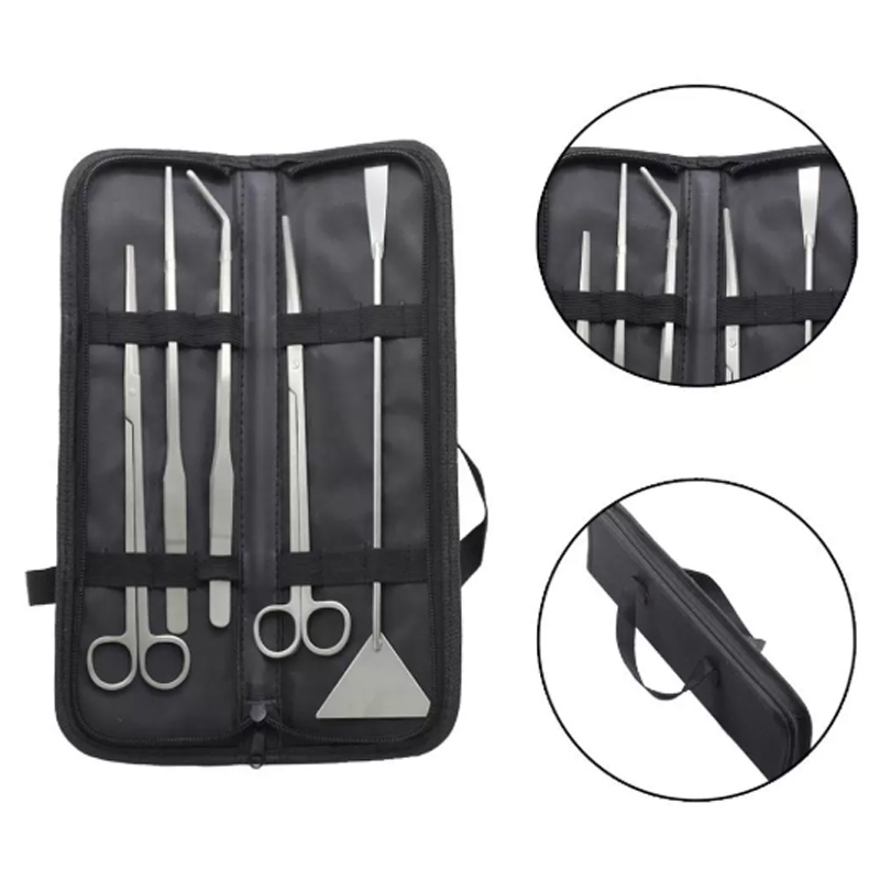 Planted Aquarium Accessories - Aquarium Cleaning Tools Set Wave Scissors