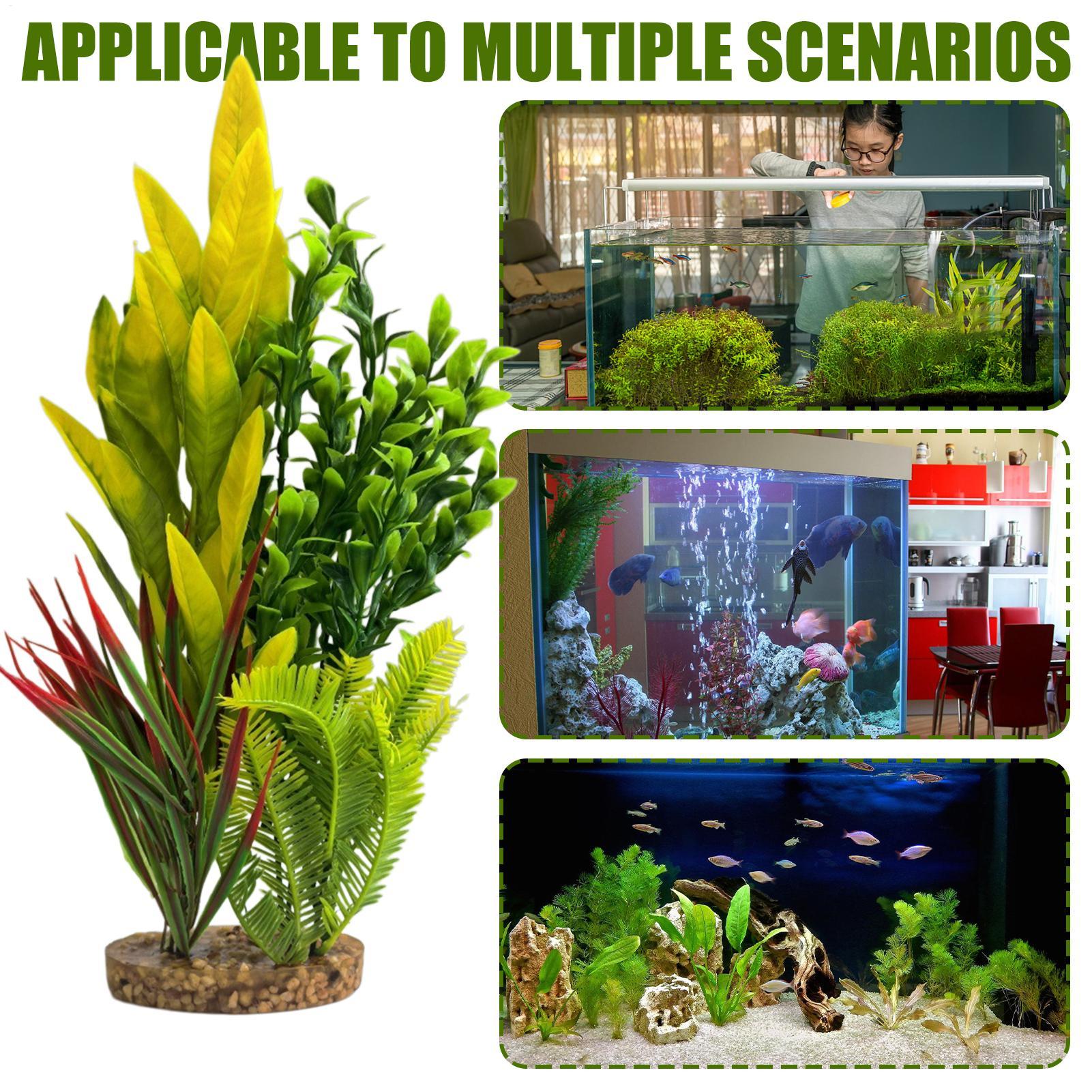 Artificial Aquarium Plants Fis - đánh giá và giá Planted Aquarium For Beginners