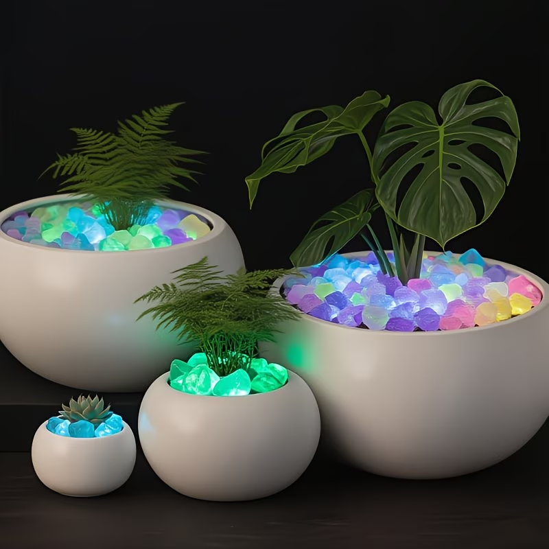 300PCS Luminous Pebble Set,0.9 - đánh giá và giá Aquarium Planted Aquarium