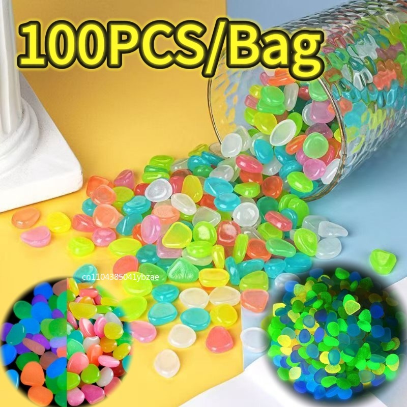 100-800pcs Glow in The Dark Pe - đánh giá và giá Aquarium Planted Aquarium