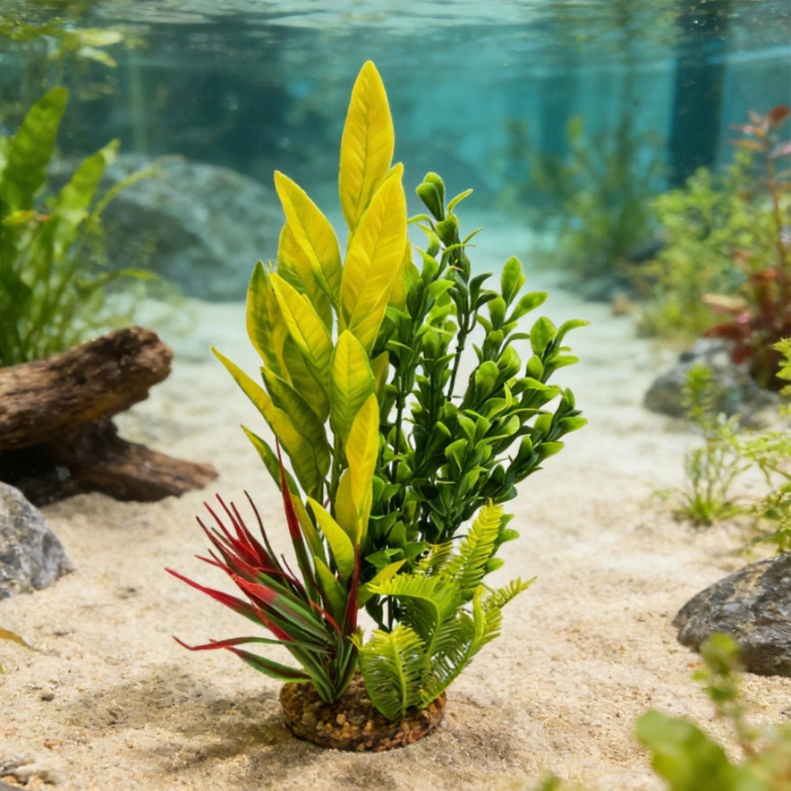 Aquarium Plants Artificial Shr - đánh giá và giá Planted Aquarium For Beginners