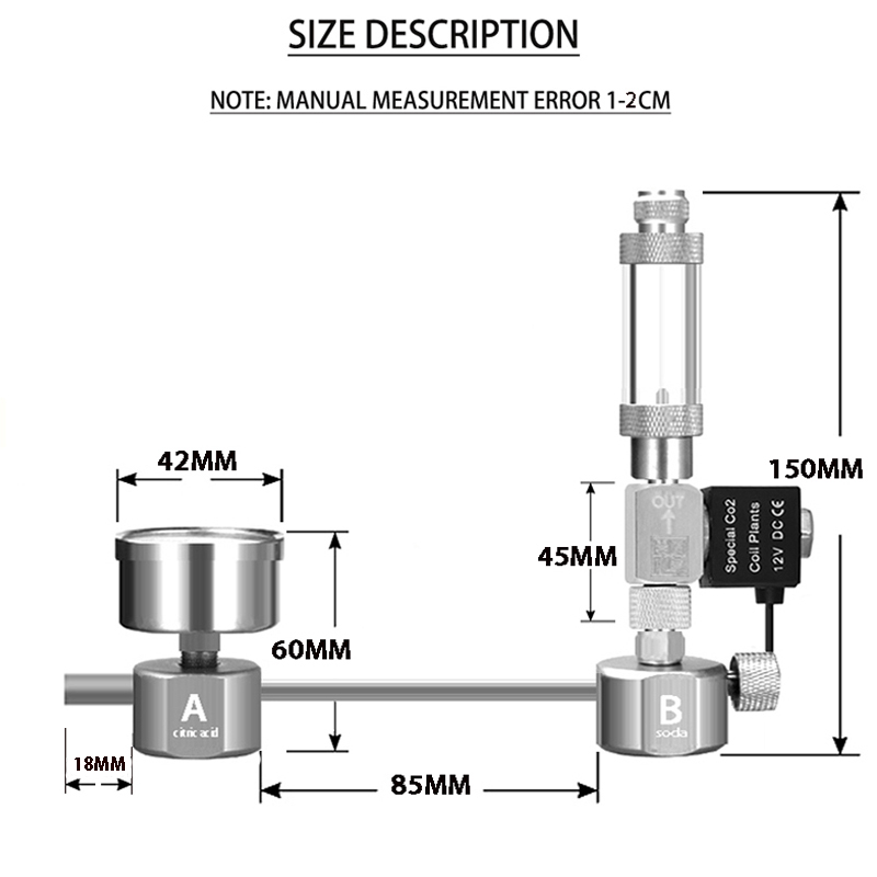Aquarium DIY CO2 Generator Sys - đánh giá và giá Planted Aquarium Fertilizer