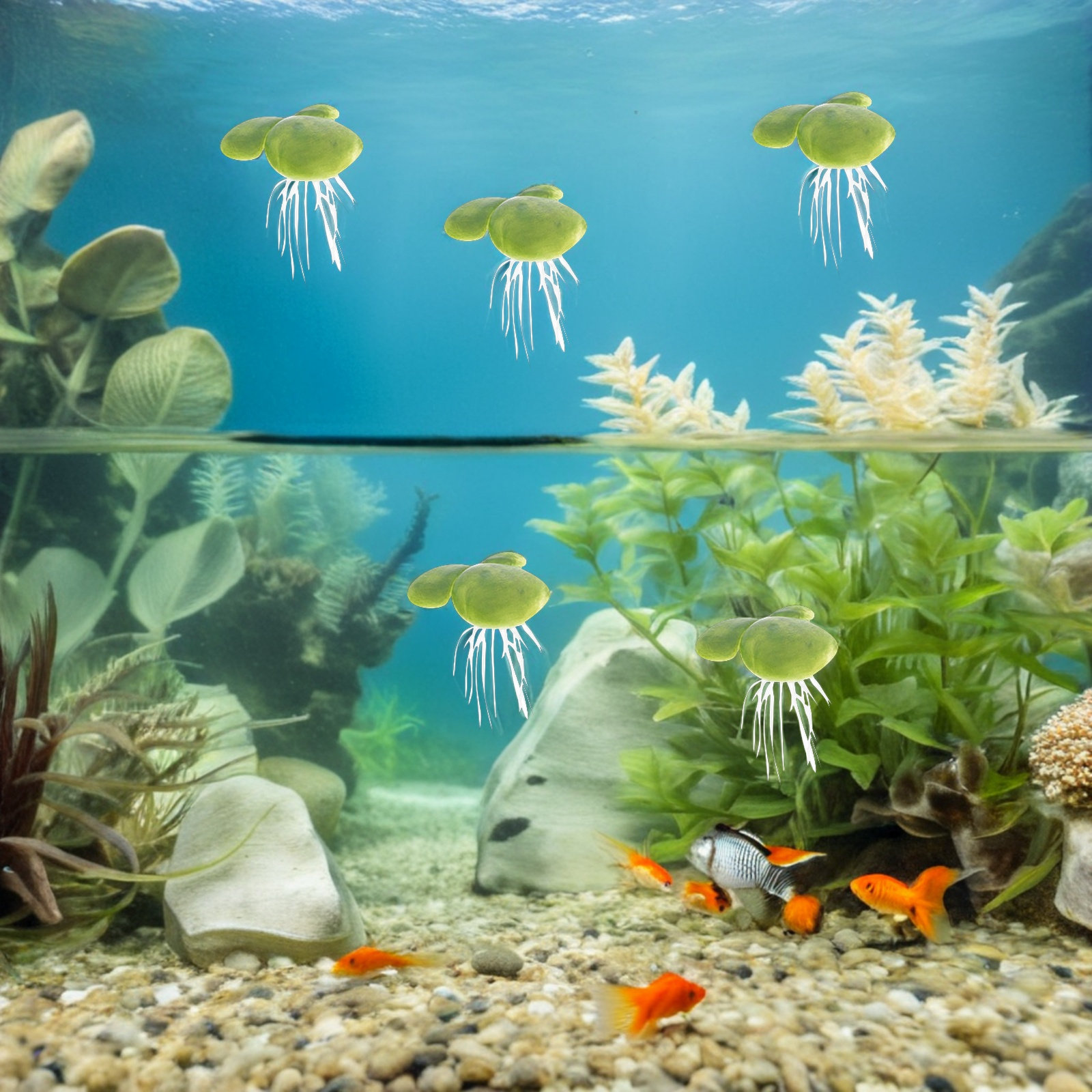 Artificial Duckweed Aquarium P - đánh giá và giá Planted Aquarium For Beginners