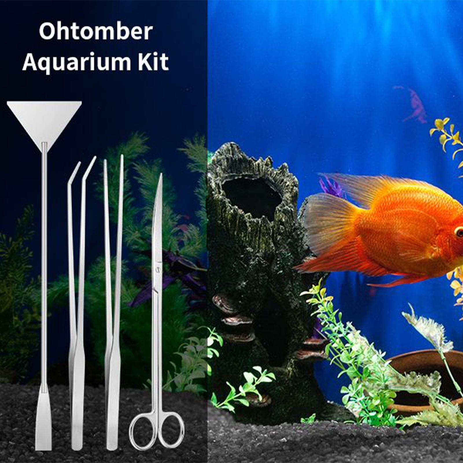 4pcs Aquarium Tool Kit Stainle - đánh giá và giá Planted Aquarium Tool Kit