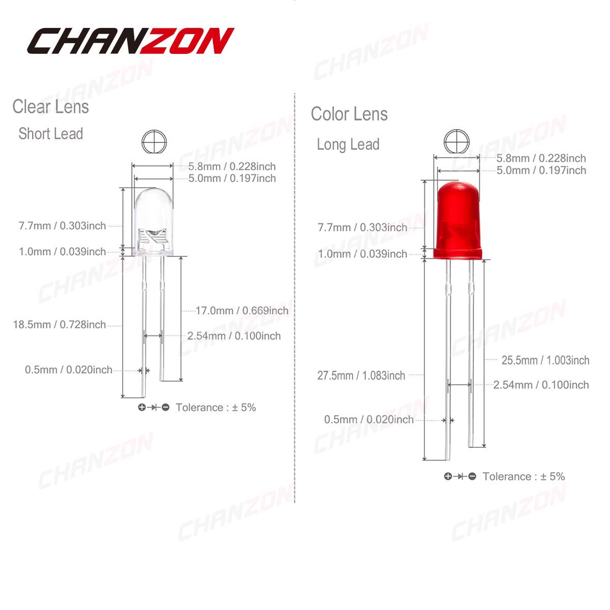 100 Viên 5Mm Led Diode Nhấp Nh - đánh giá và giá Ludwigia Super Red