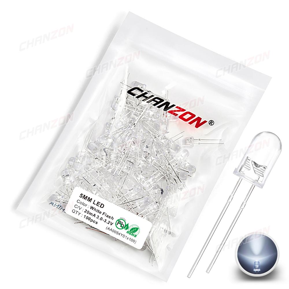 100 Viên 5Mm Led Diode Nhấp Nh - đánh giá và giá Ludwigia Super Red