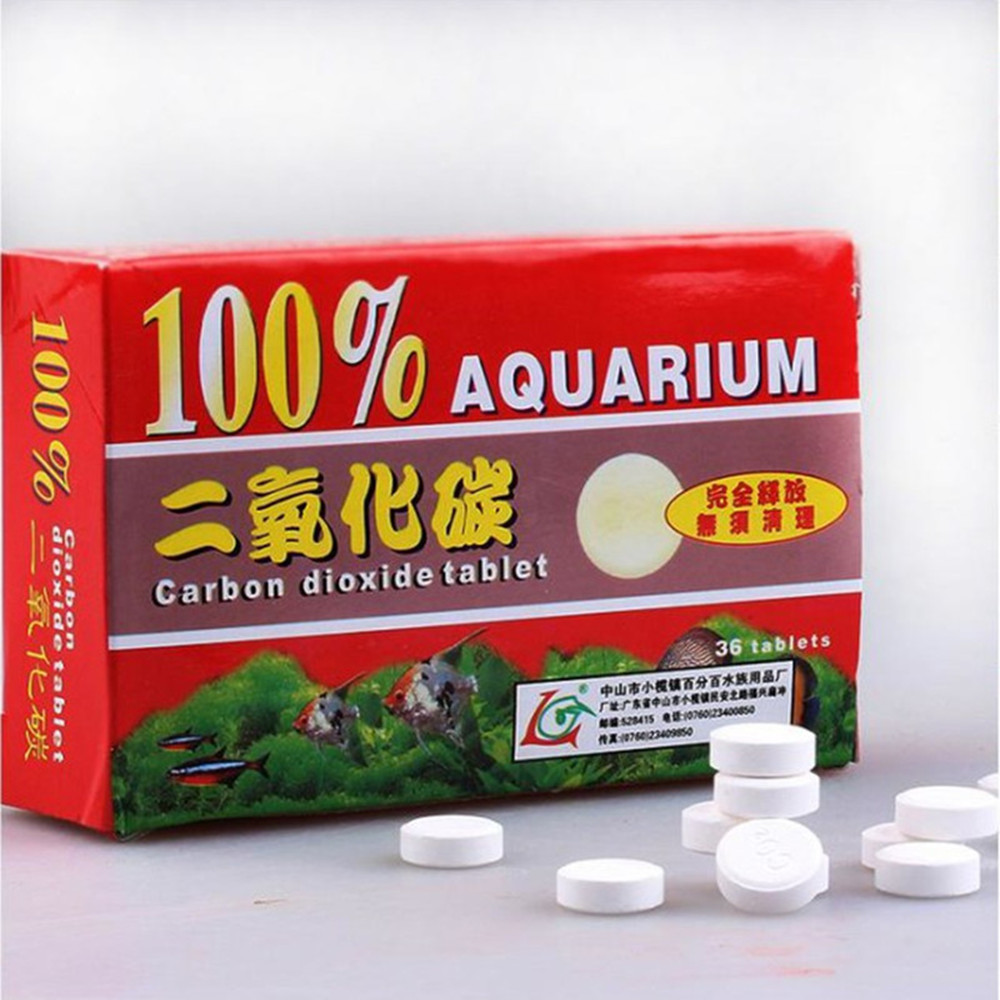 36pcs/Box CO2 Tablet Carbon Di - đánh giá và giá Planted Aquarium Fertilizer