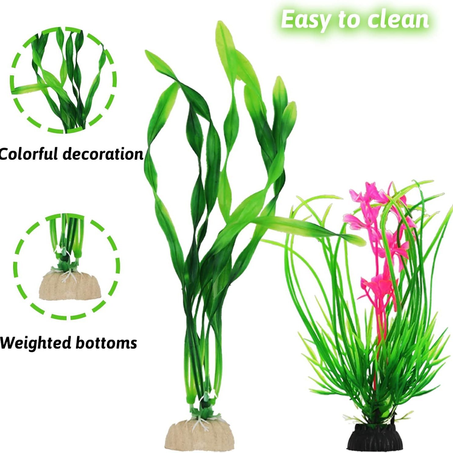 Artificial Aquarium Plants Set - đánh giá và giá Planted Aquarium For Beginners