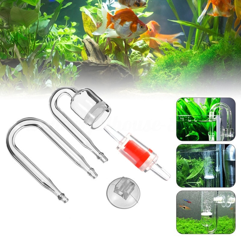 4pcs Set DIY CO2 Diffuser For  - đánh giá và giá Aquarium Plant Nursery